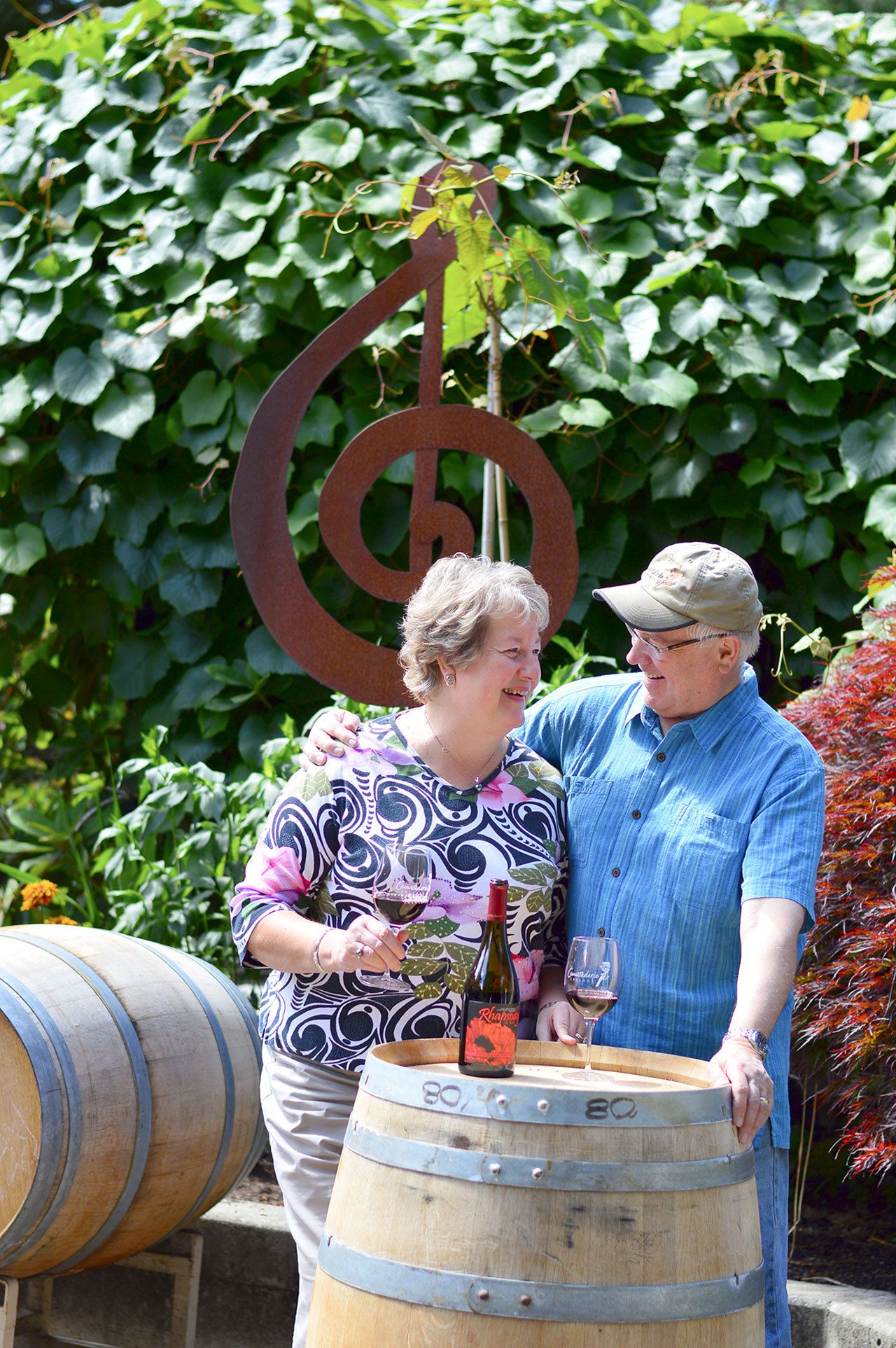 During tonight’s show, Camaraderie Cellars co-owners Don and Vicki Corson will serve a light picnic dinner and pour their wines. (Diane Urbani de la Paz)