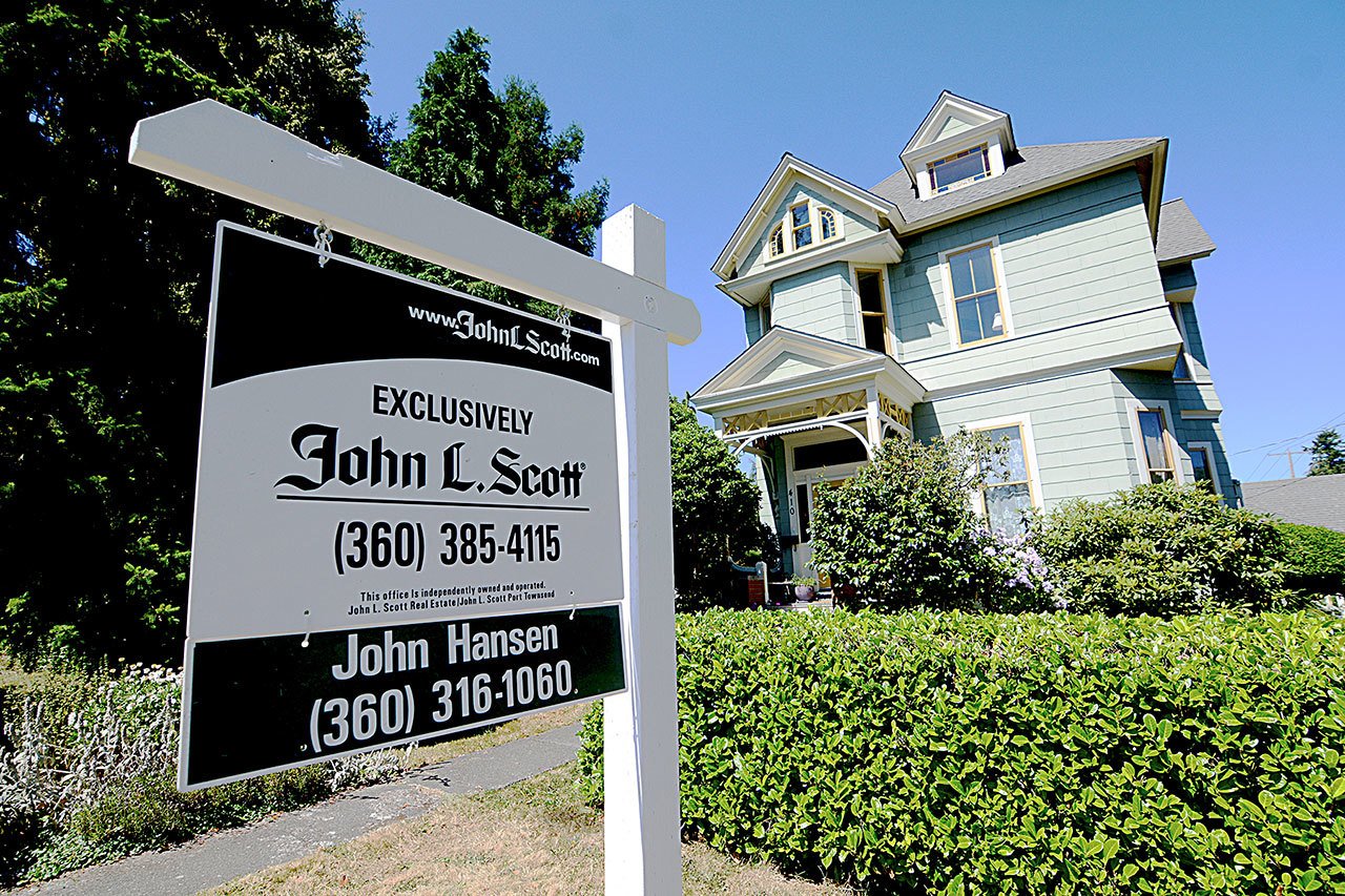 Port Townsend’s Comprehensive Plan through 2036 includes goals of providing an adequate supply of housing for residents of all income groups, including sufficient housing affordable to low- and moderate-income groups. The plan could be adopted by the City Council on Sept. 6. (Jesse Major/Peninsula Daily News)