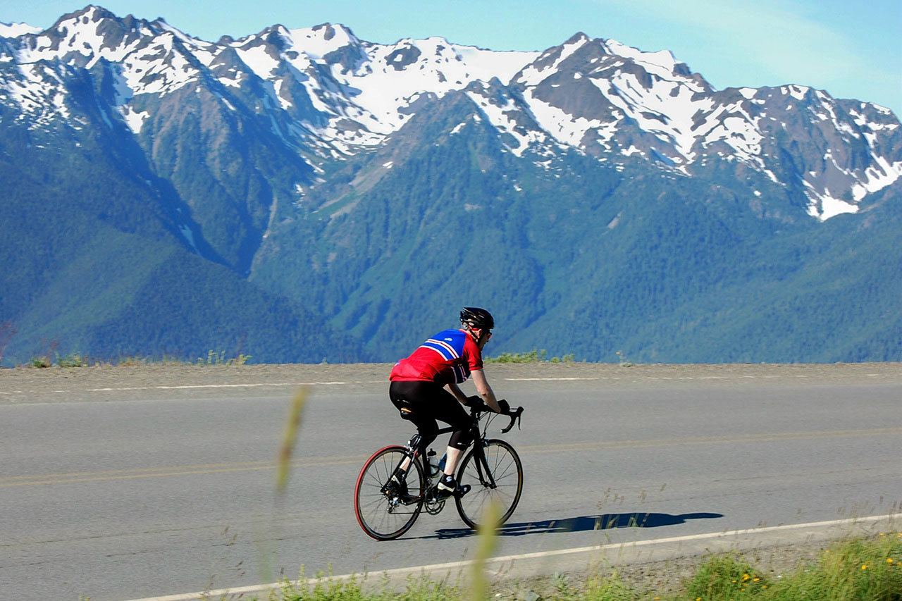 Ride the Hurricane, a recreational bicycle climb up Hurricane Ridge Road, takes off this Sunday.