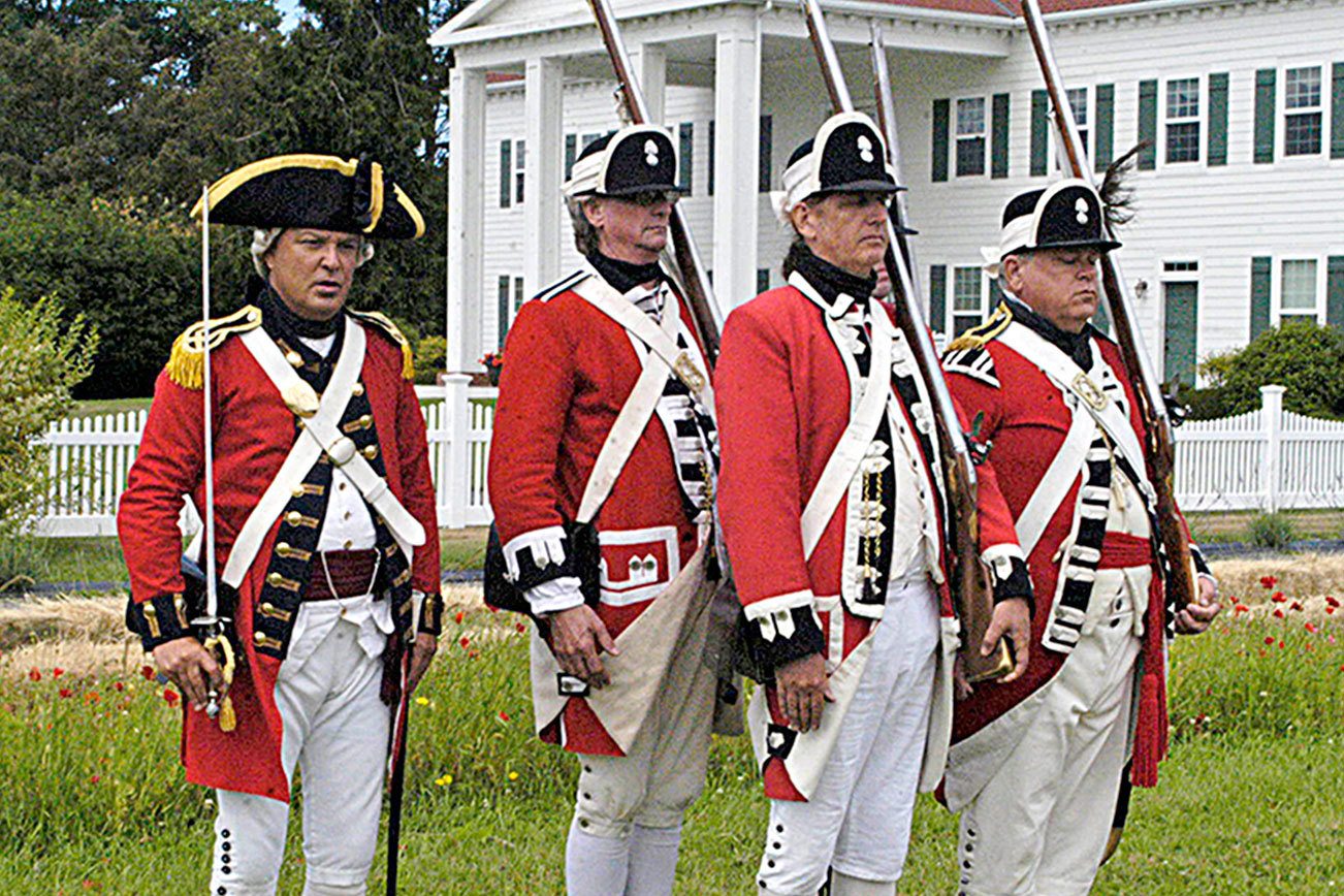The war (re-enactment) has started: The British — and the Colonials — are coming this weekend