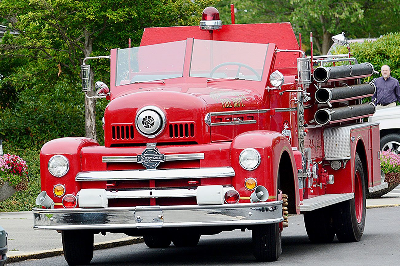 Sparky the Port Angeles fire engine sold but not retired