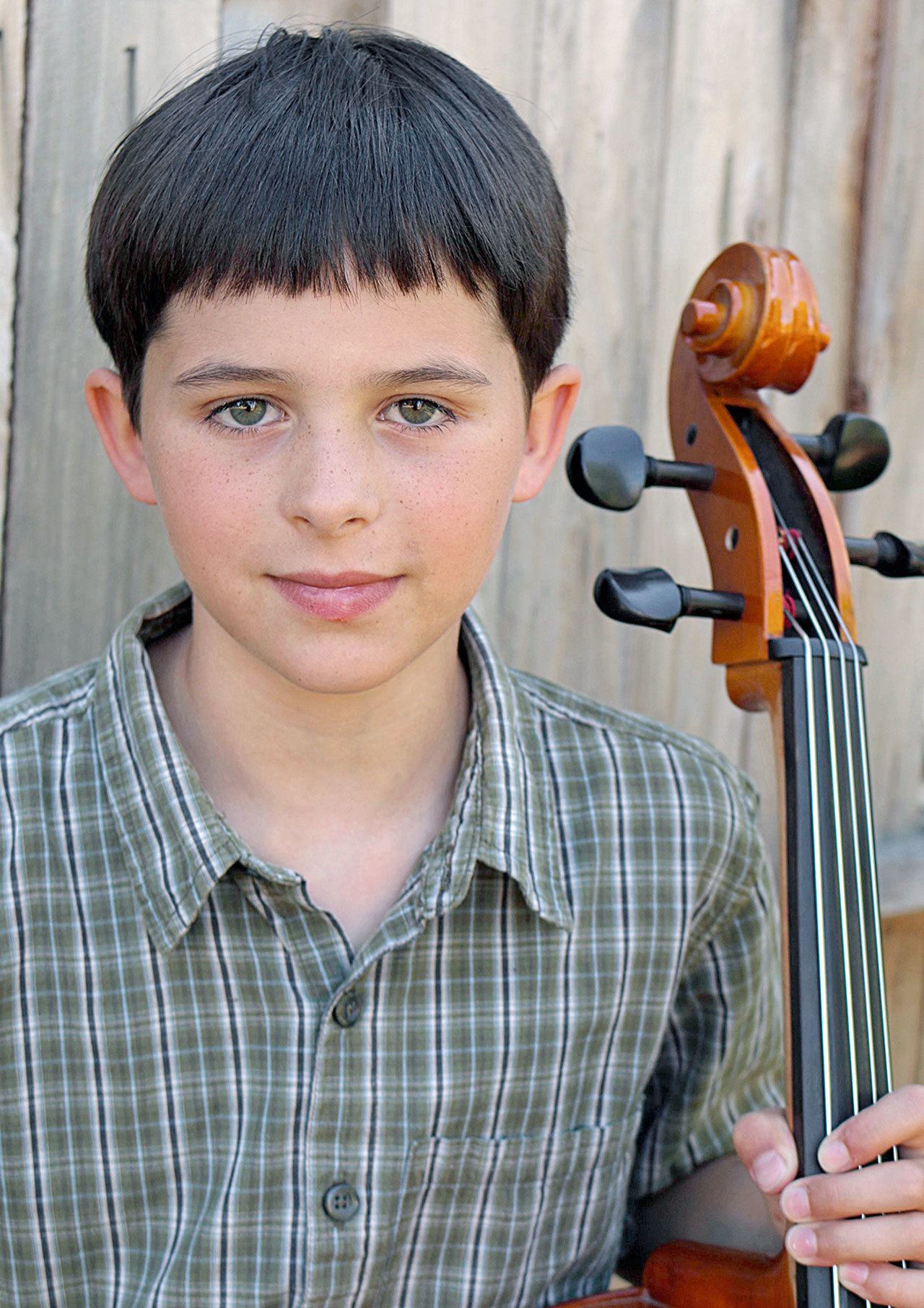 Adlai Erickson, who received the first prize for cello in the Junior Young Artist Competition, will perform Saturday evening at C’est Si Bon Restaurant, 23 Cedar Park Drive. — Submitted.