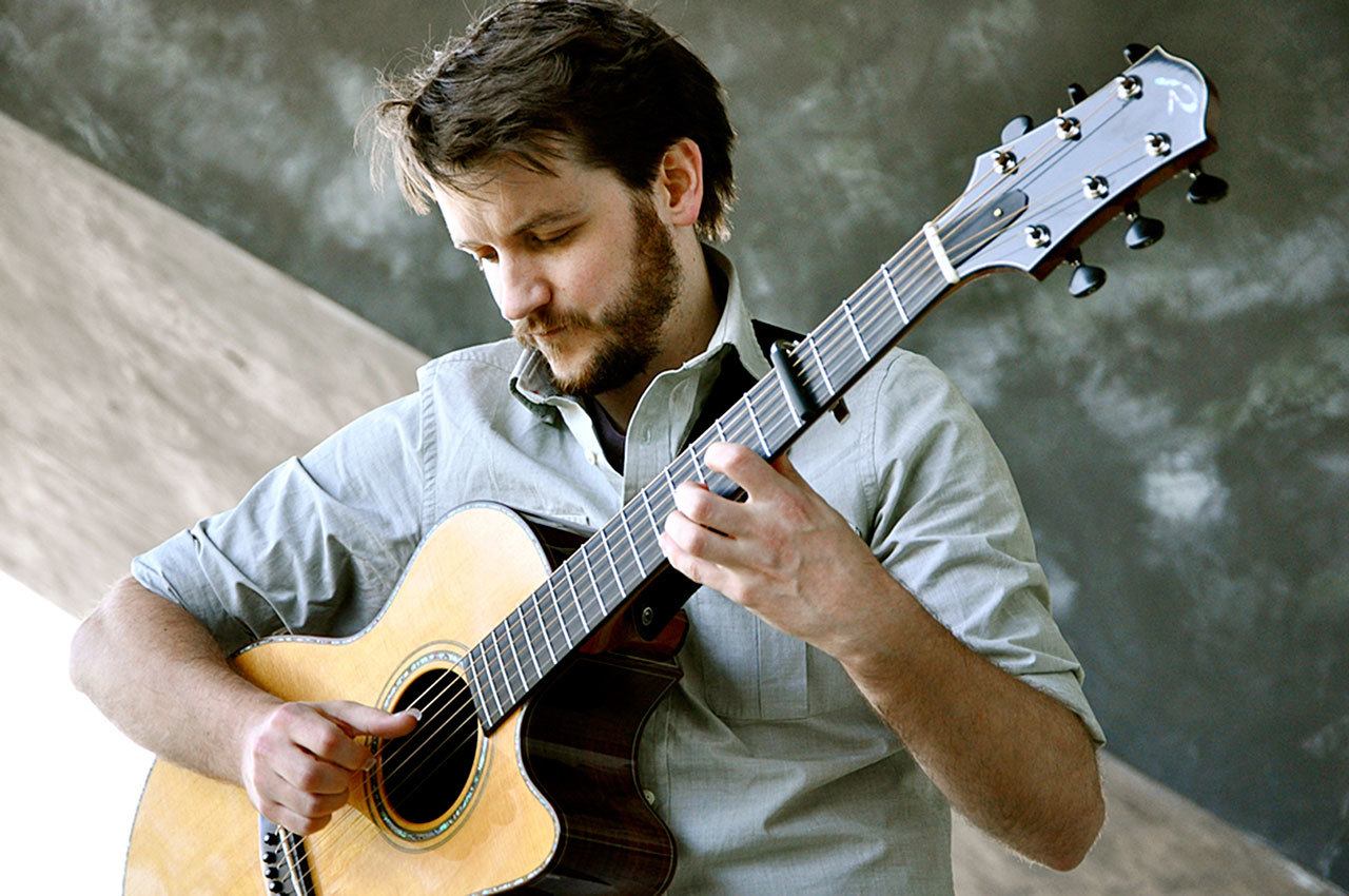 An active composer for over ten years, Ryan Ayers, seen here, released his first record of ten original pieces for guitar entitled “ermita” in 2011. — Ryan Ayers.