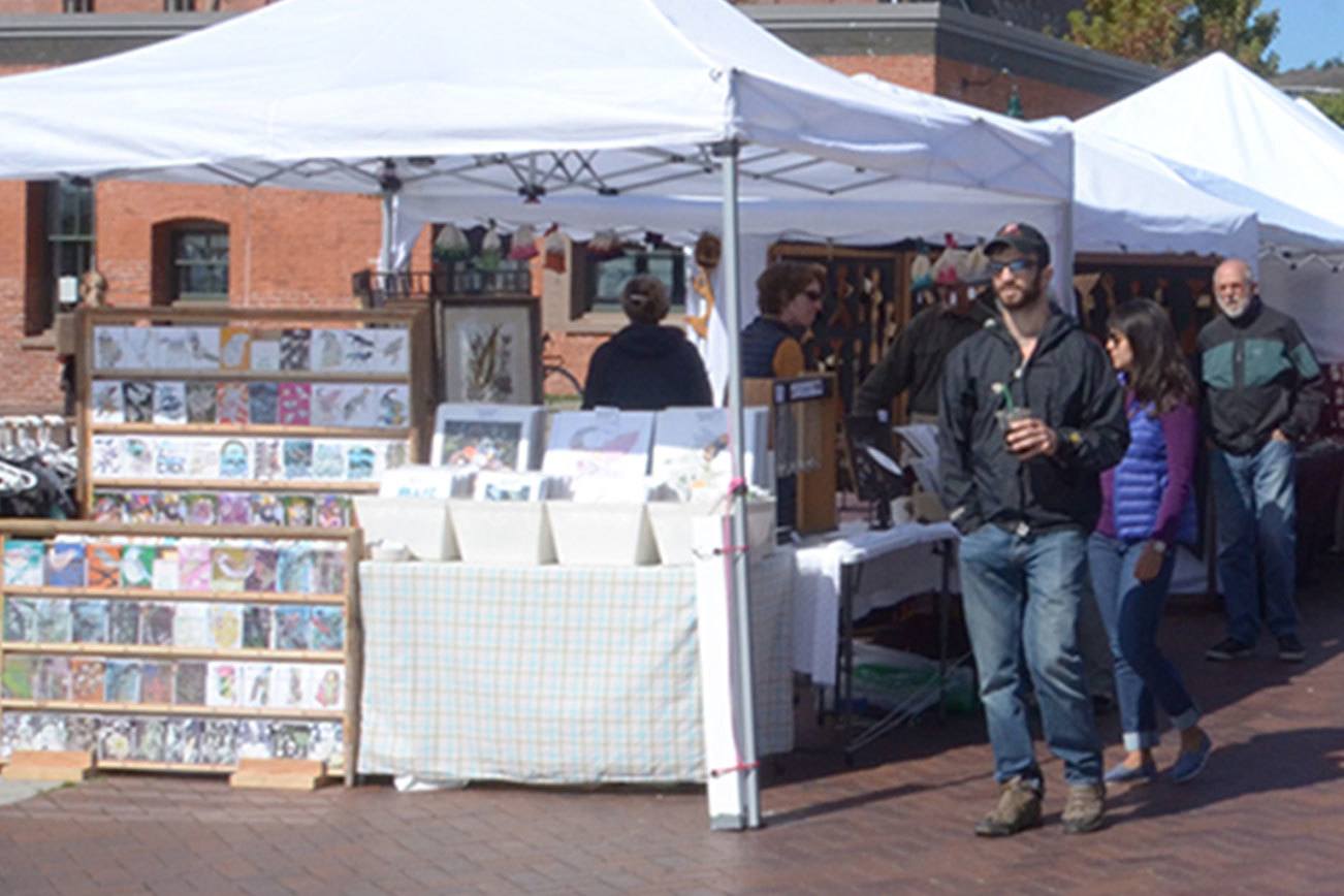 Crafts by the Dock in Port Townsend a success despite some blustery weather