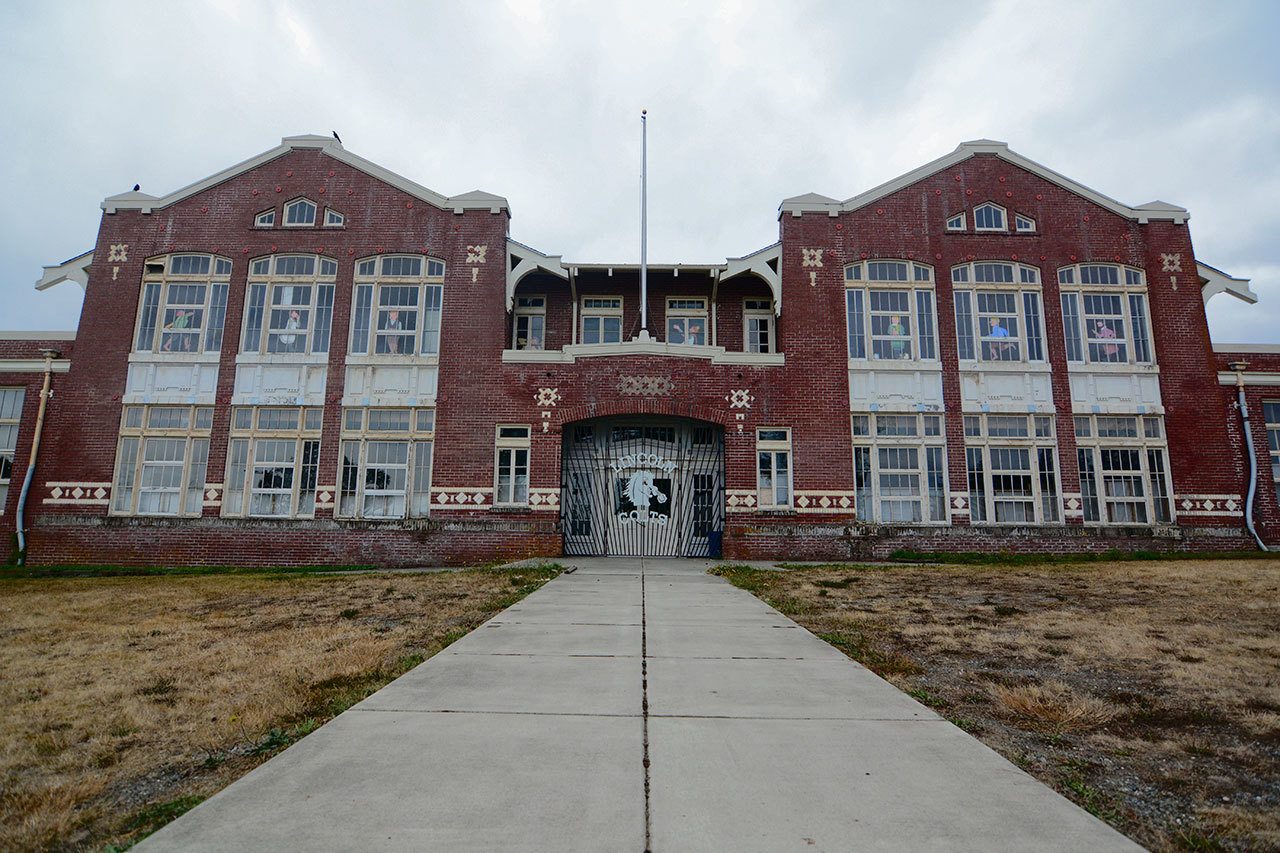 The Clallam County Historical Society will host an open house from 1 p.m. to 3 p.m. Saturday, providing tours of the renovated portions of the former Lincoln School site at Eighth and C streets in Port Angeles.​ (Jesse Major/Peninsula Daily News)