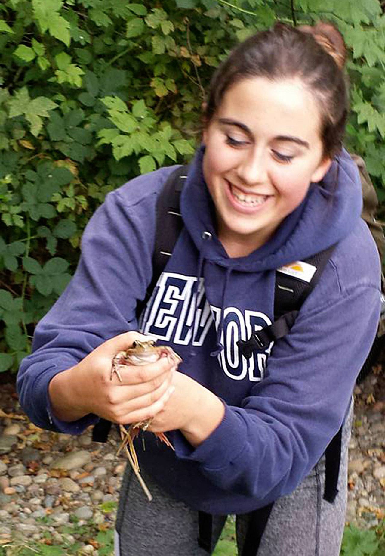 Port Townsend High School junior Lauren Taracka is one of seven students to create an internship with YES! community partners. She will conduct a baseline study of amphibians and reptiles in the Tarboo-Dabob Watershed with mentor organization Northwest Watershed Institute.