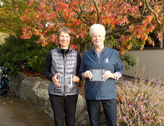 Port Townsend Women’s Golf Club The Port Townsend Women’s Golf Club recently crowned its 2016 low-net champion, Lynn Bidlake, left, and its low-gross winner Betty Gastfield. The group meets at Port Townsend Golf Club at 8:30 a.m. every Tuesday.