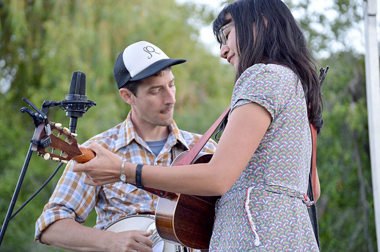 Musical duo, Squirrel Butter, will perform Saturday evening at the Laurel B. Johnson Community Center as part of the ongoing Concerts in the Woods series. — Submitted.