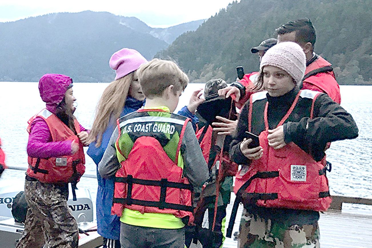As first storm arrives, Coast Guard rescues Port Angeles middle school students from Lake Crescent camp