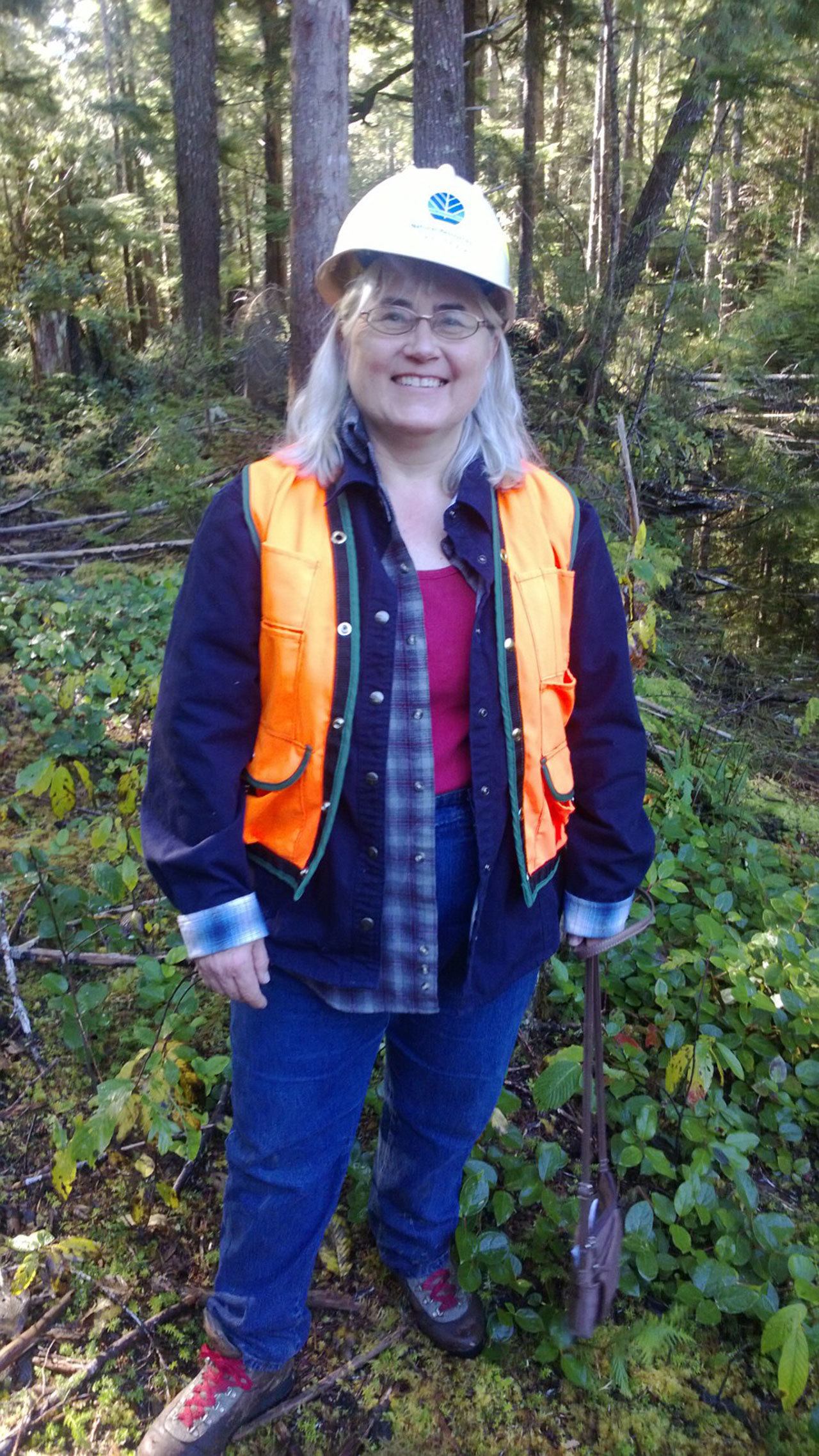 Department of Natural Resources supervisor Sue Trettevick in 2013.