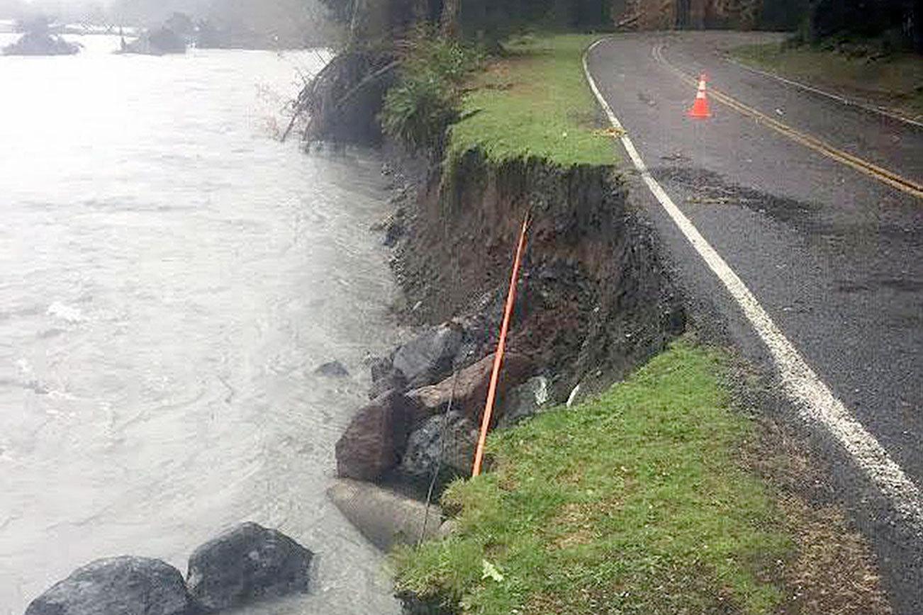 Upper Hoh Road in Olympic National Park still closed from storm damage