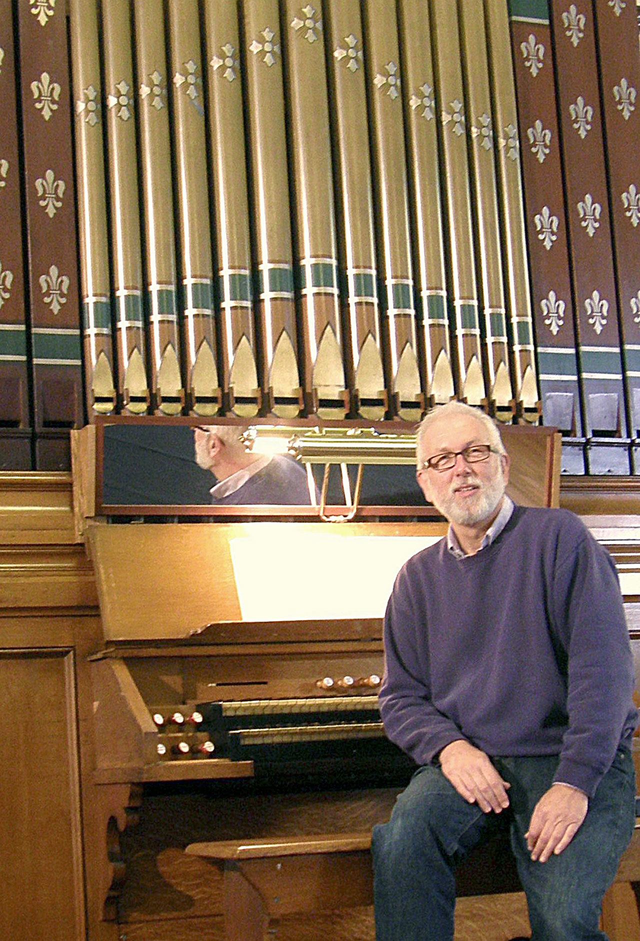 Organist Woody Bernas will breathe new life into classical music during an October Candlelight Concert Thursday at Trinity United Methodist Church, 609 Taylor St. During his performance, Bernas will perform at the console of a 2,000 pipe replica of a Baroque era instrument built in 1735. —Woody Bernas.