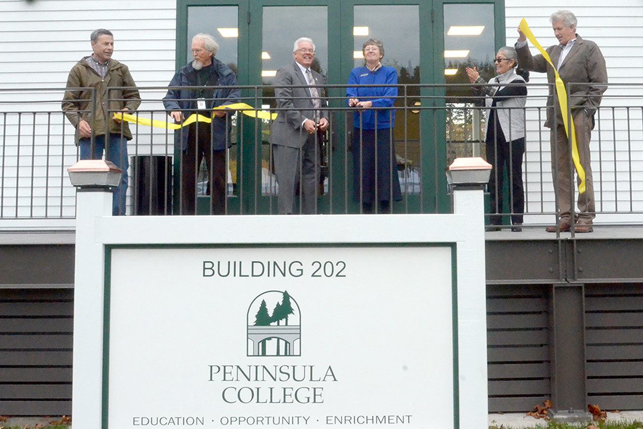 Peninsula College celebrates grand opening of its newly redone Port Townsend location