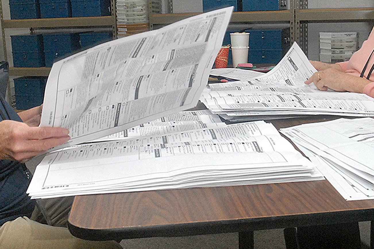 Fourteen percent return ballots in Clallam County