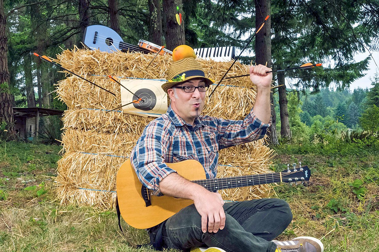 Musician Johnny Bregar, seen here, will perform in both Sequim and Port Angeles Saturday. The first performance is slated to begin at 10:30 a.m. at the Sequim Library, 630 N. Sequim Ave., with the second at 2 p.m. at the Port Angeles Library, 2210 S.Peabody St. — Johnny Bregar.