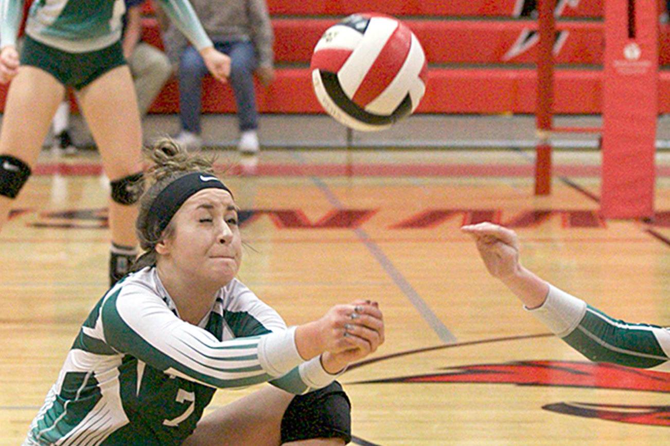 VOLLEYBALL ROUNDUP: Port Angeles falls in seeding game