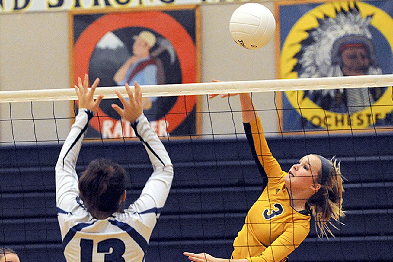 PREP VOLLEYBALL ROUNDUP: Forks sweeps Elma to earn second seed to districts