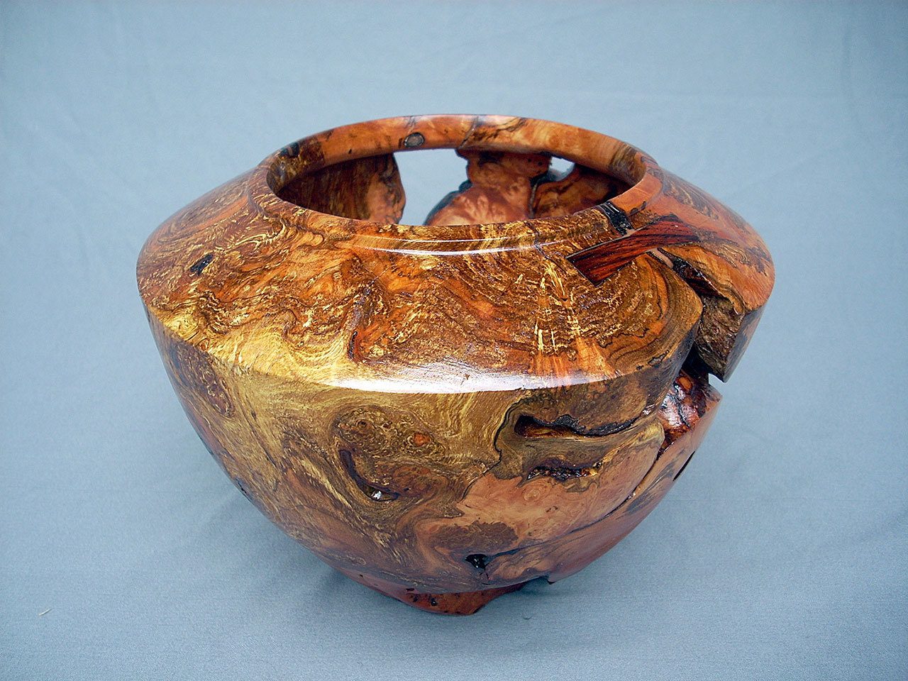 Finely craft wood pieces, such as this bowl by Ben Tyler, will be on display at the annual Port Townsend Woodworker’s Show this weekend.