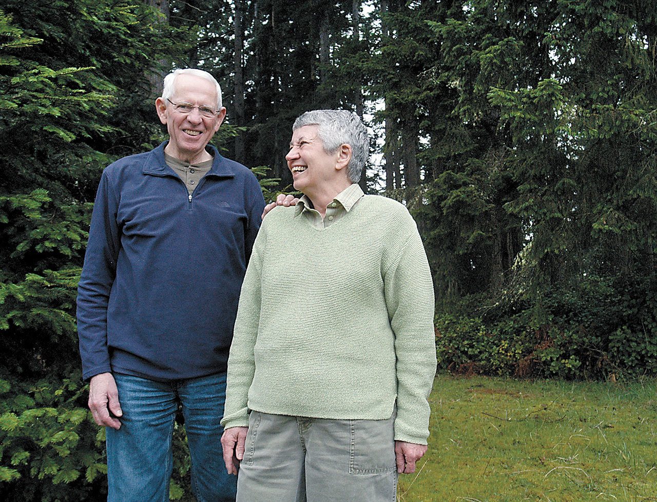 Longtime conservationists Jim and Robbie Mantooth will be honored with the Gary Colley Legacy Award this Saturday in Port Angeles. (Keith Thorpe/Peninsula Daily News)