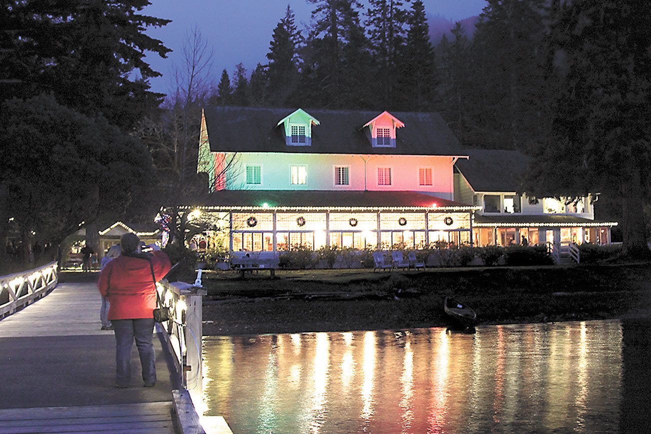 Olympic National Park offers snow, holiday lights