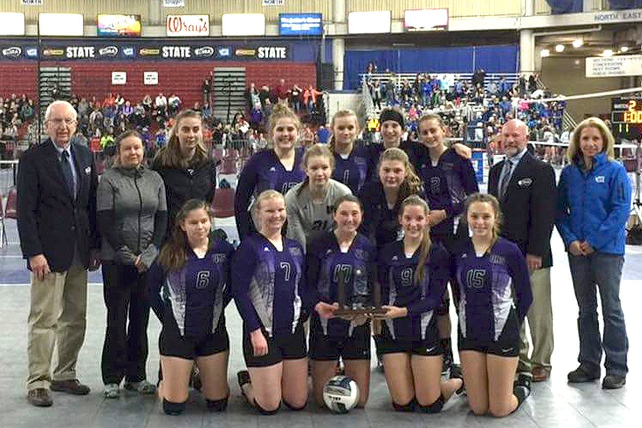 VOLLEYBALL: Quilcene finishes fourth at 1B State Tourney