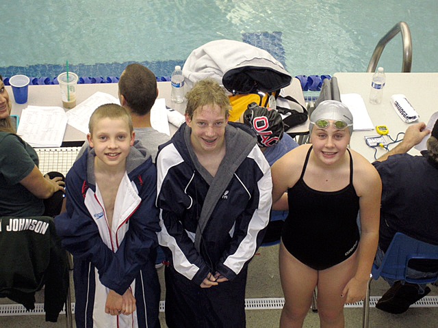 Port Angeles Swim Club members Adam Weller, Josh Gavin and Mackenzie DuBois all qualified for the December championship meet at the King County Aquatic Center in Federal Way after solid performances recently at the Age Group Invitational Meet in Port Angeles.