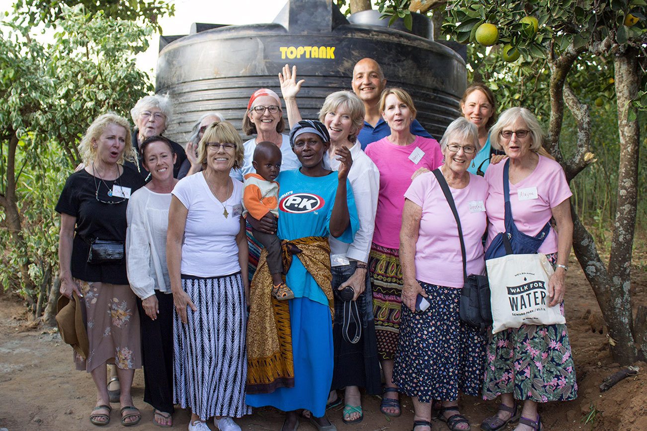 Sequim Rotarians help Kenyans get water cisterns