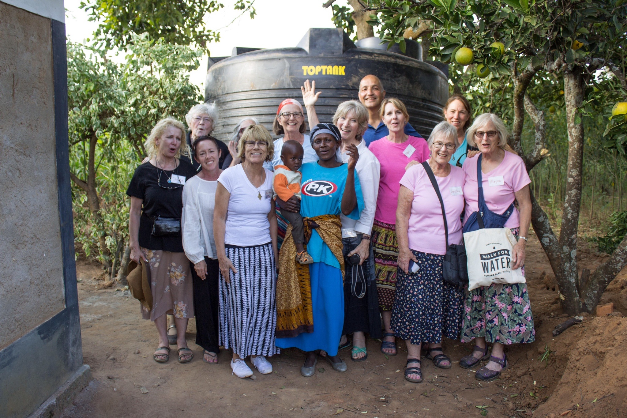 Through Women’s Enterprises International, Sequim Rotarians Mary Jane Apple and Andrea Gilles are helping to purchase water cisterns in Kenya.