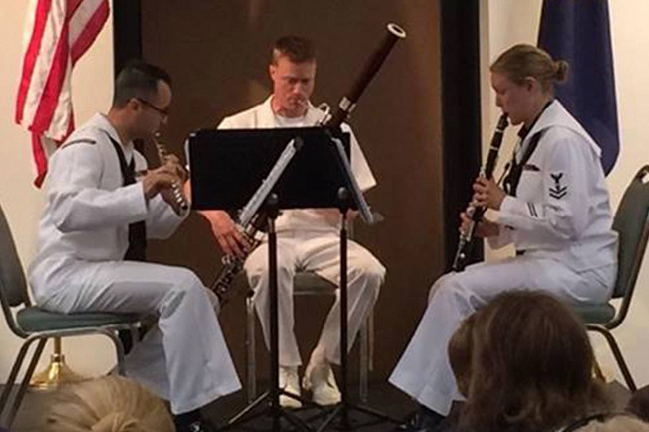 Sequim City Band to host Navy Band Northwest musicians today