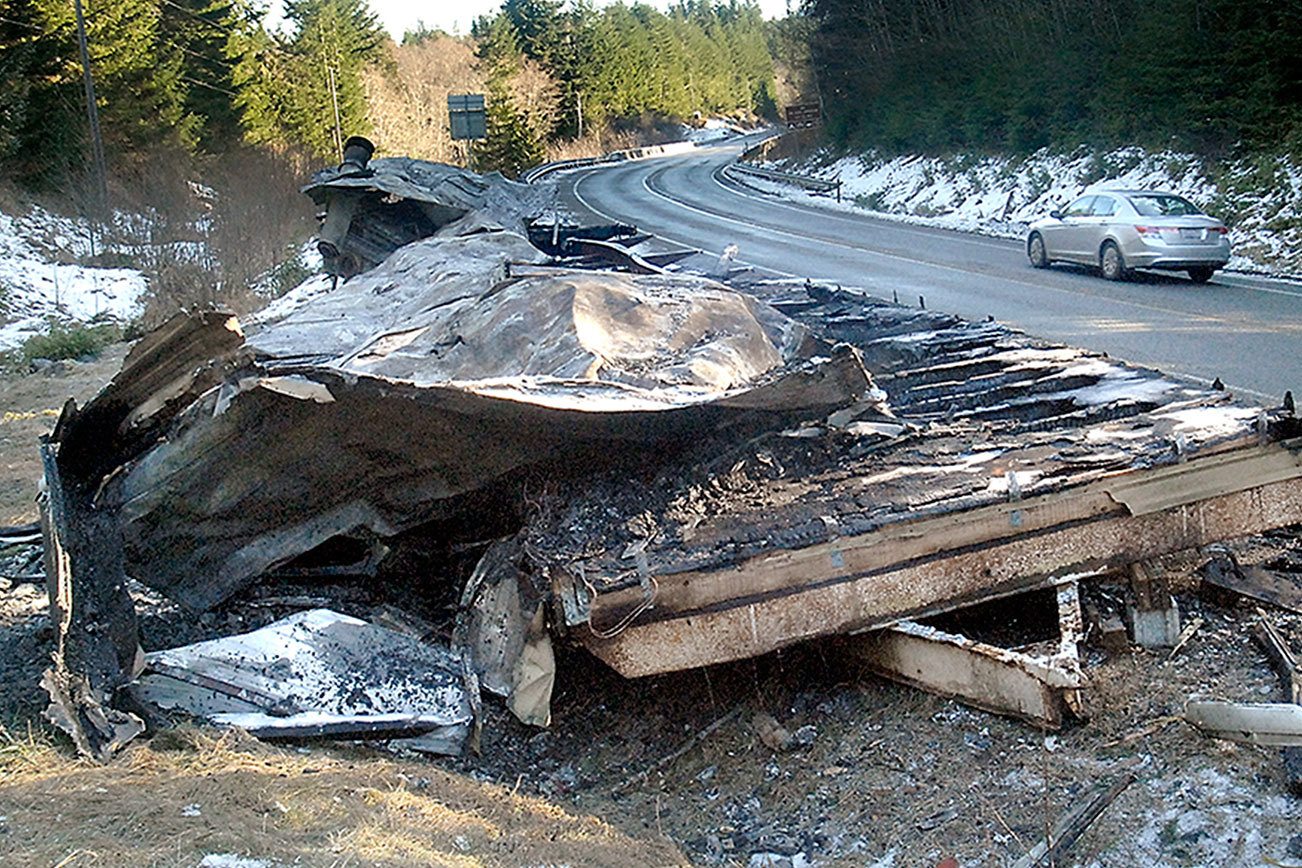Two Highway 112 roadside fires under investigation