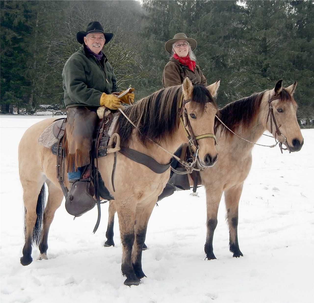 Even after 47 years of marriage, Larry and Sherry Baysinger still enjoy riding together. (Sherry Baysinger)