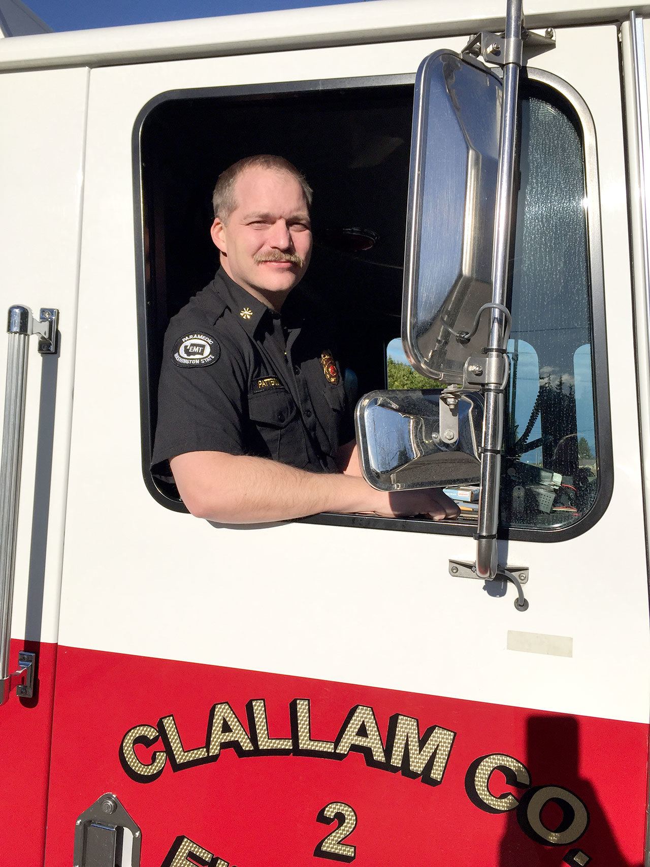 Former Port Angeles Fire Department Lt. Jake Patterson is the new deputy fire chief for Clallam County Fire District No. 2. (Clallam County Fire District No. 2)
