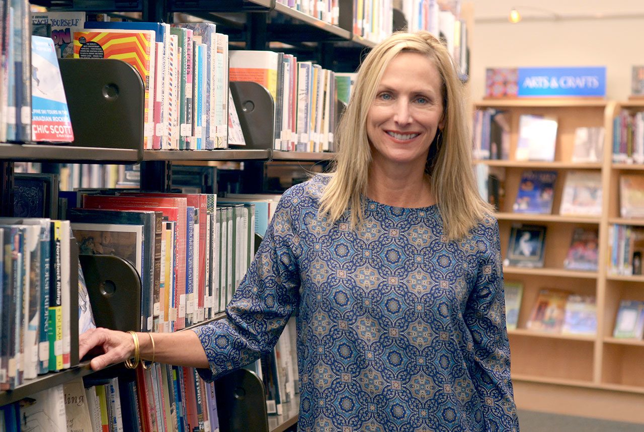 Jefferson County Library Director Meredith Wagner will be stepping down in 2017 after over 20 years with the library. (Cydney McFarland/Peninsula Daily News)