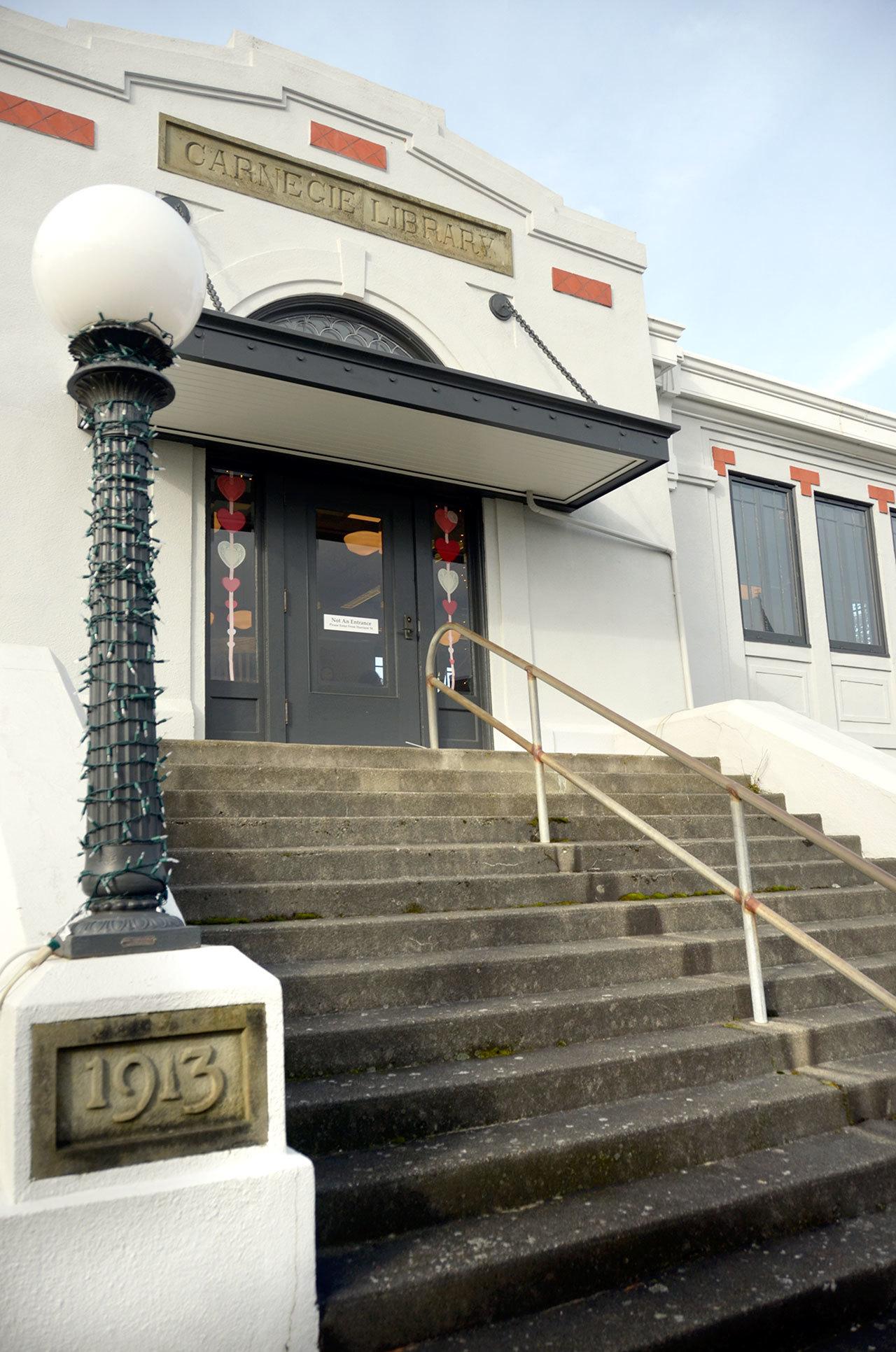 The Port Townsend Library will be getting some major updates to its interior and exterior soon thanks to a City Council decision made during Monday night’s meeting. (Cydney McFarland/Peninsula Daily News)
