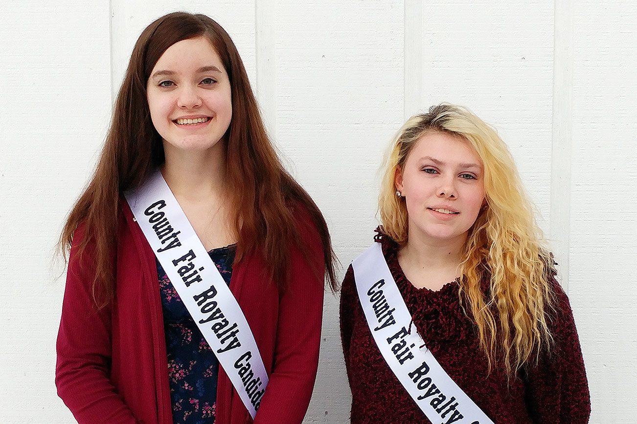 Two Peninsula youths vying for Clallam County Fair queen title