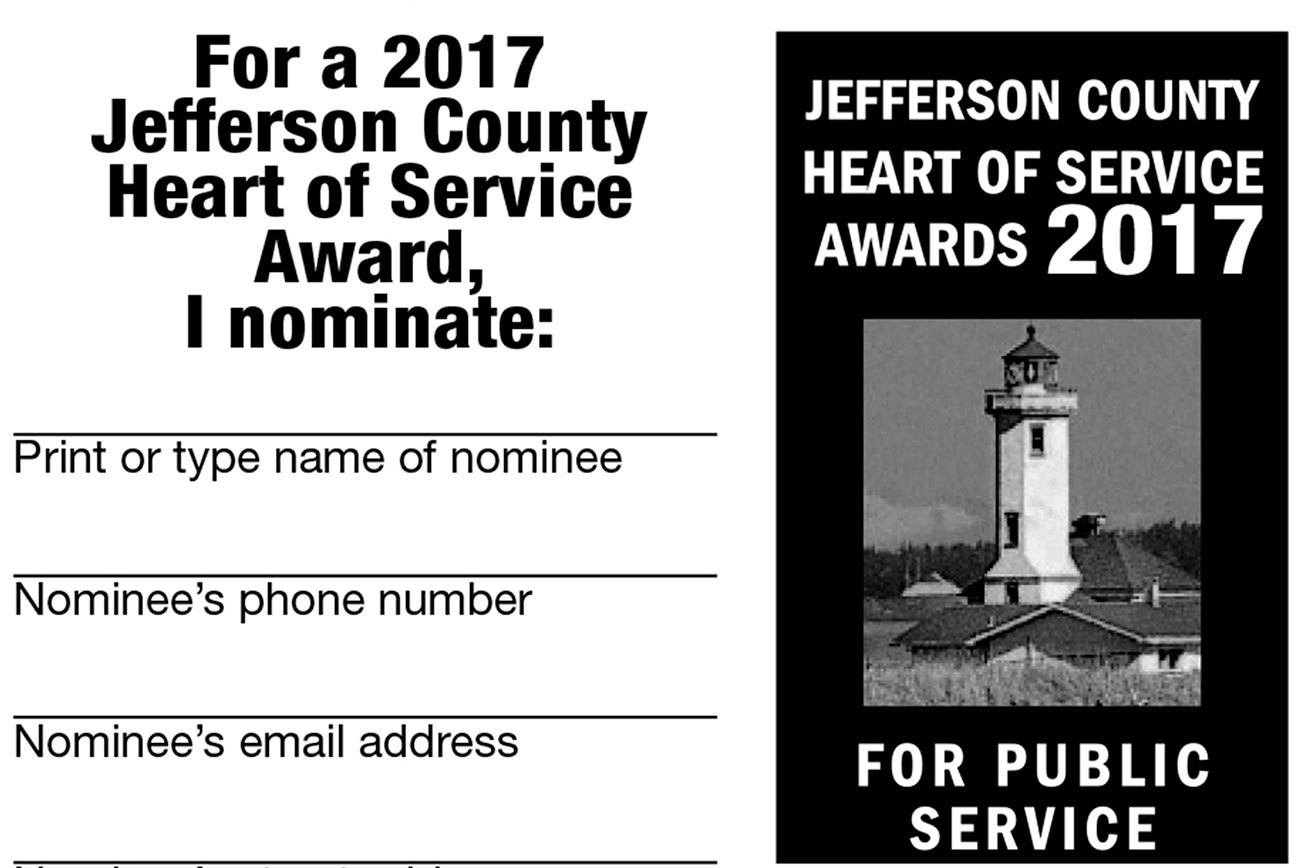 Heart of Service nominations accepted now
