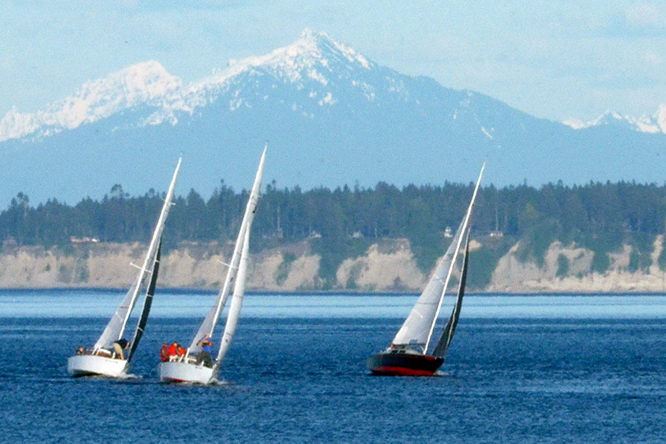 Getting a second wind: Sailboats race in Port Townsend Bay for start of sailing season