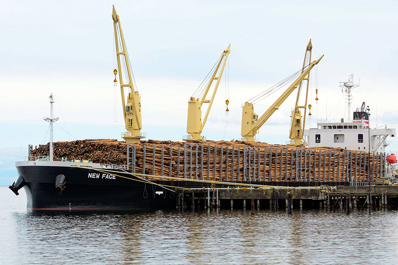 Port of Port Angeles sees possible indirect effect on local timber exports from proposed tariff
