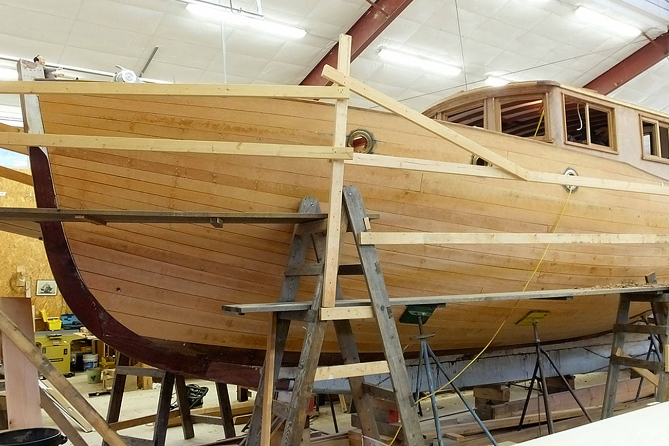 Boat three years in the making to be launched Friday in Port Townsend