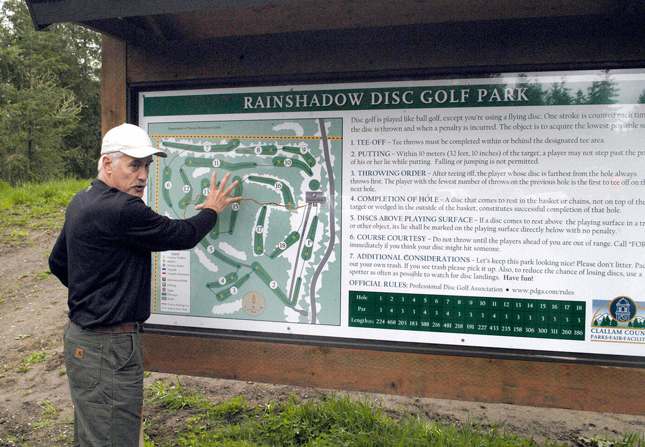 New disc golf course near Blyn expected to open early summer