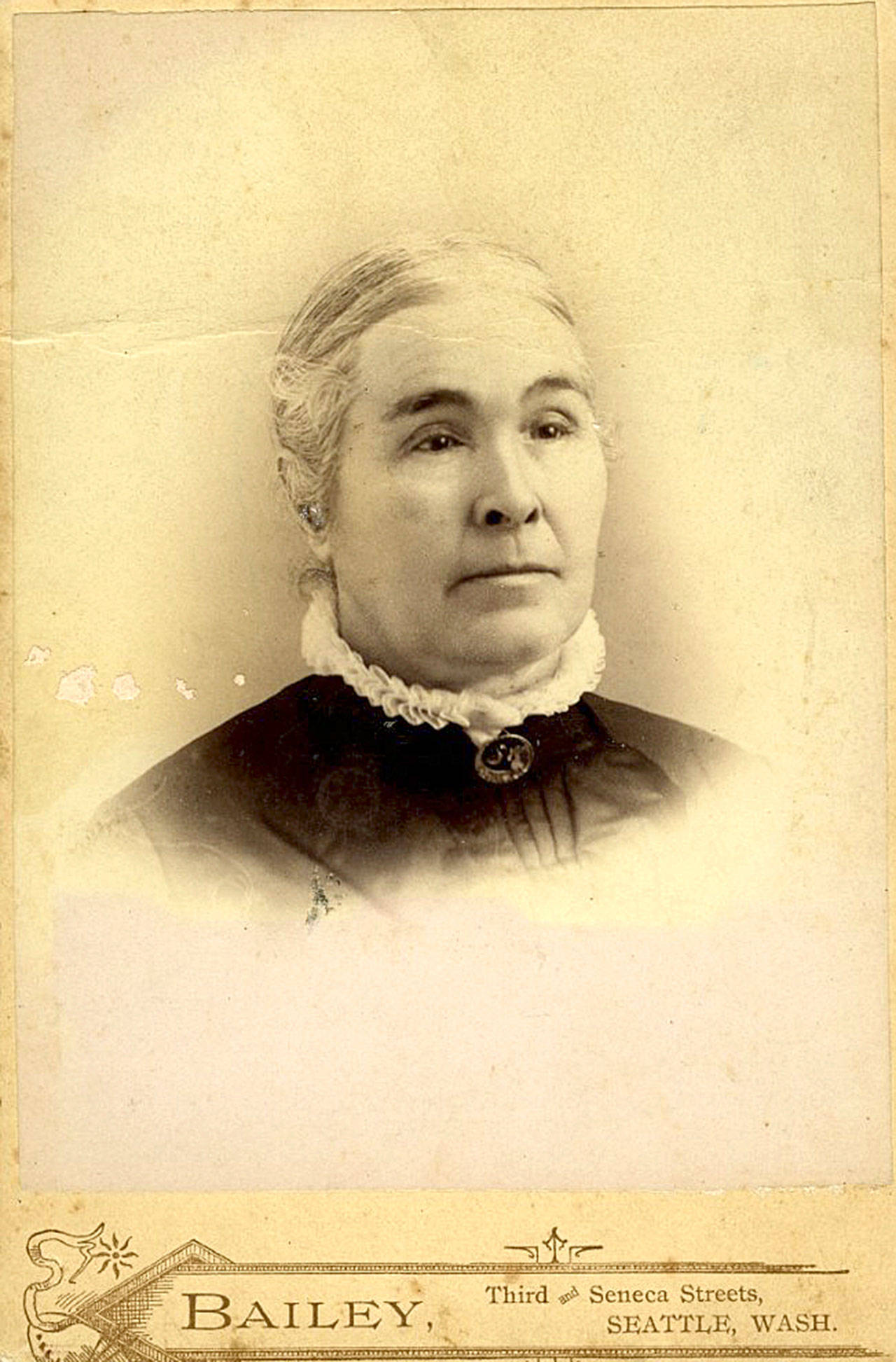 Mary Clements, wife of Capt. Samuel Clements. (Jefferson County Historical Society)