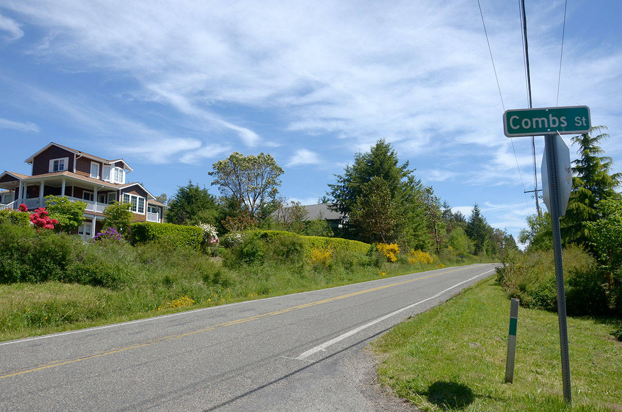 The Ocean Grove Homeowners Association successfully petitioned for no-shooting zones for several neighborhoods along Cape George Road outside of Port Townsend, seen here. (Cydney McFarland/Peninsula Daily News)
