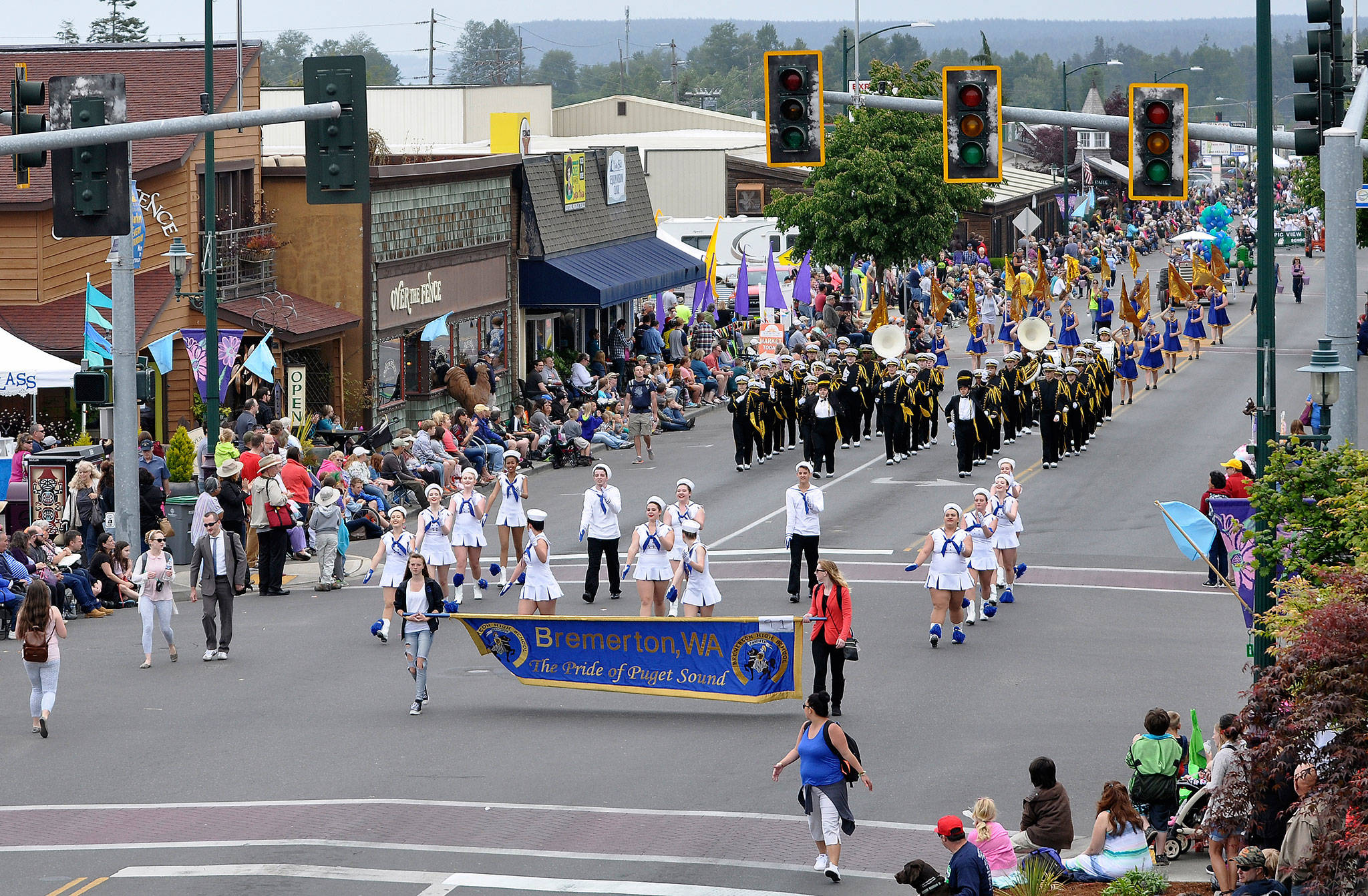Sequim’s annual Irrigation Festival Grand Parade sees about 100 entries each year. (Michael Dashiell/Olympic Peninsula News Group)