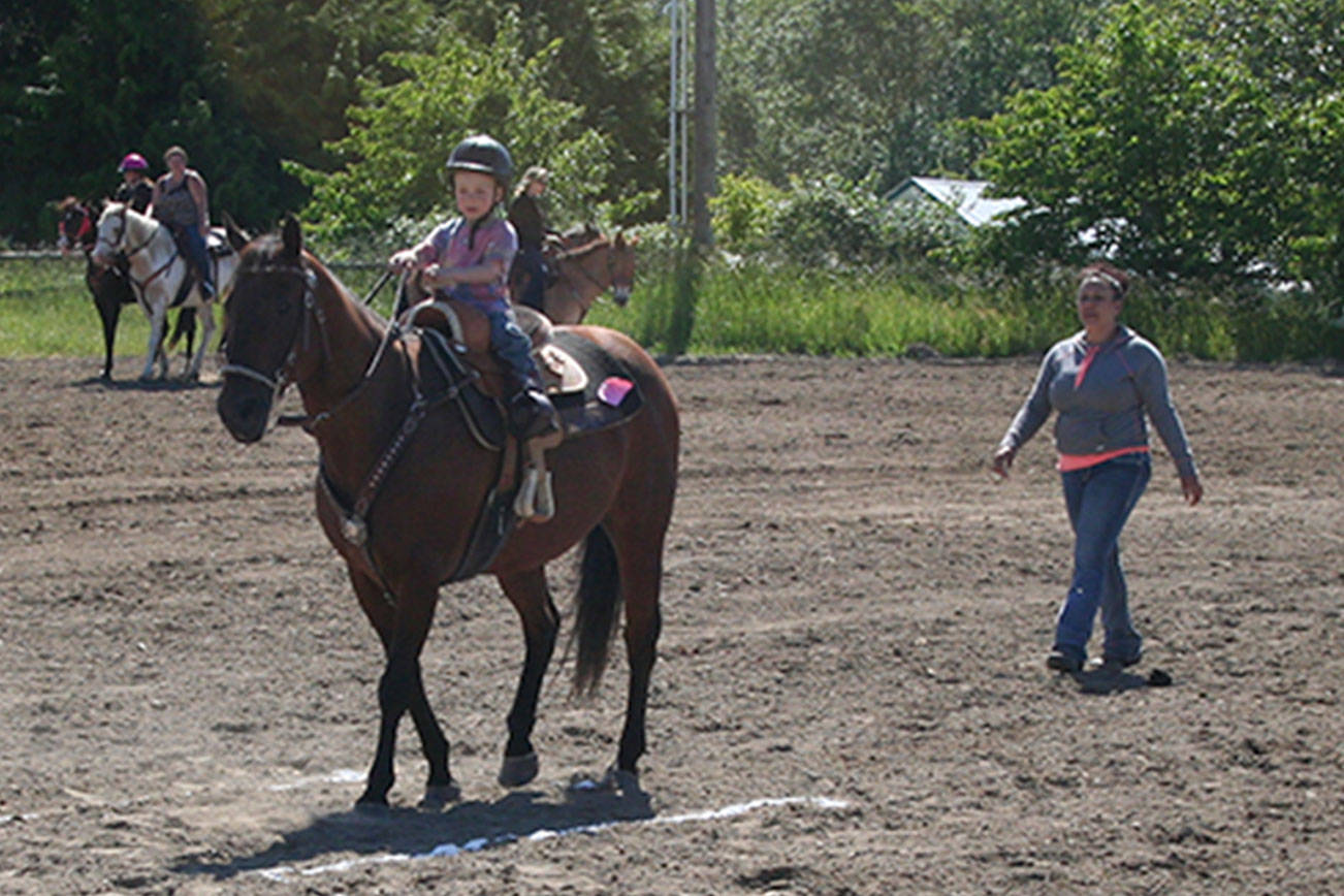 HORSEPLAY: Carrying on the tradition: Children learn to ride