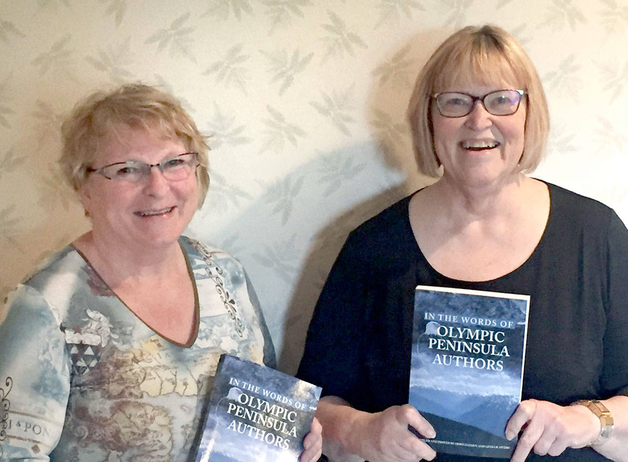 Heidi Hensen, left, and Linda B. Myers are editors and contributors to a new anthology, “In the Words of Olympic Peninsula Authors.”