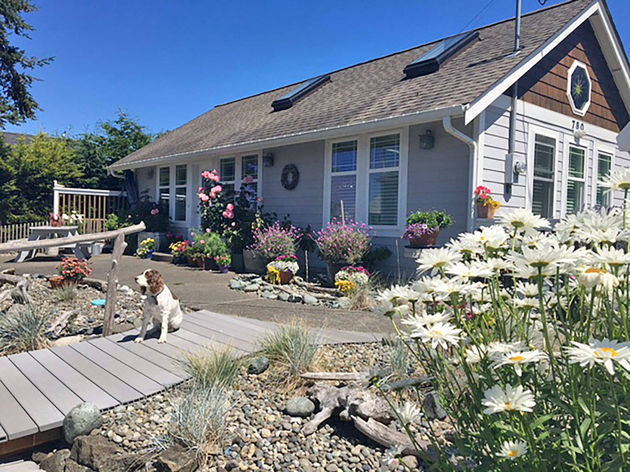 A North Beach home ringed with gardens is one of the Secret Gardens included in Jefferson County Master Gardeners’ “Growing in the Wind: Gardening Near the Strait of Juan de Fuca” tour.