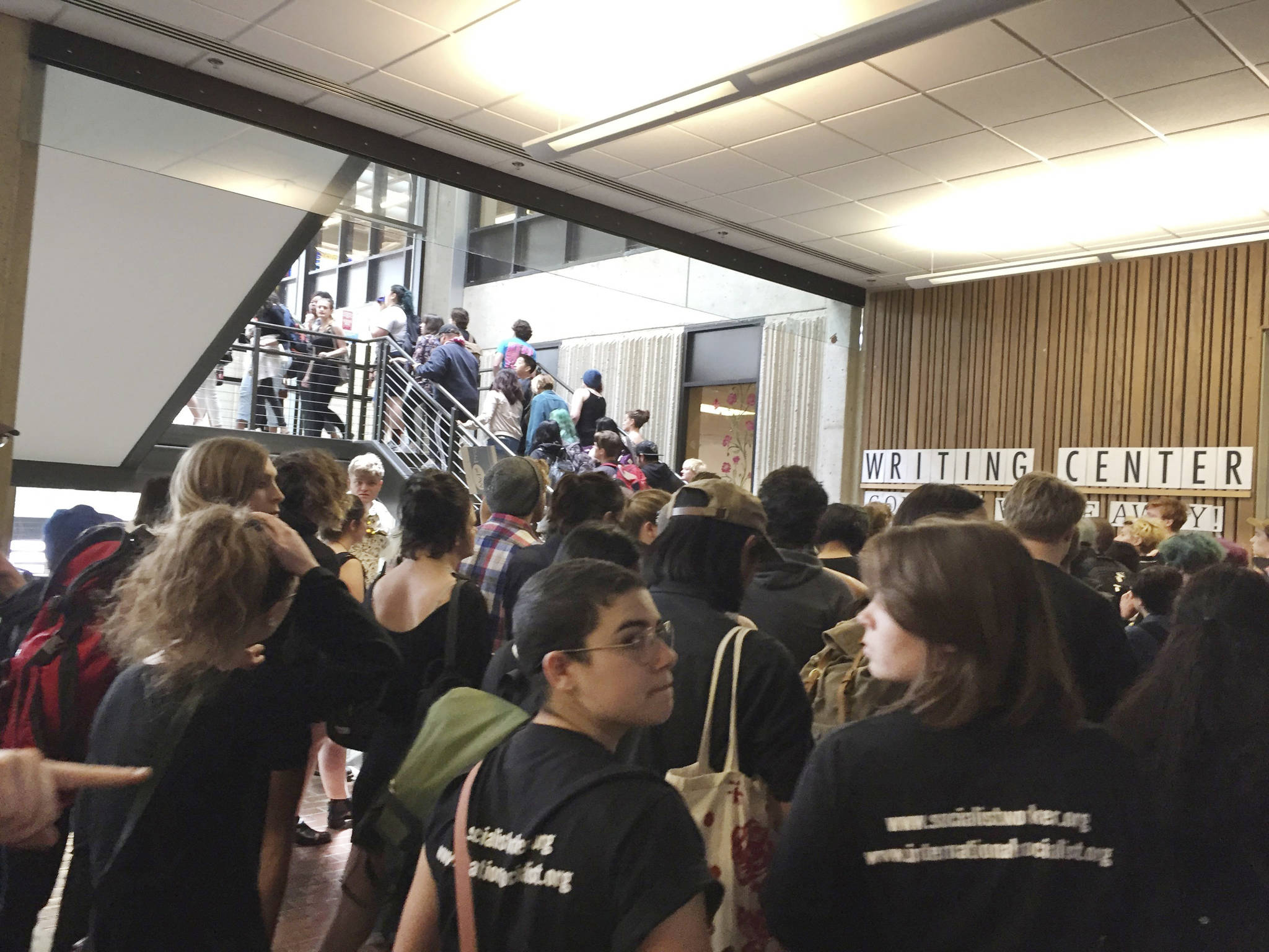 Threat closes Evergreen State College after protests over race