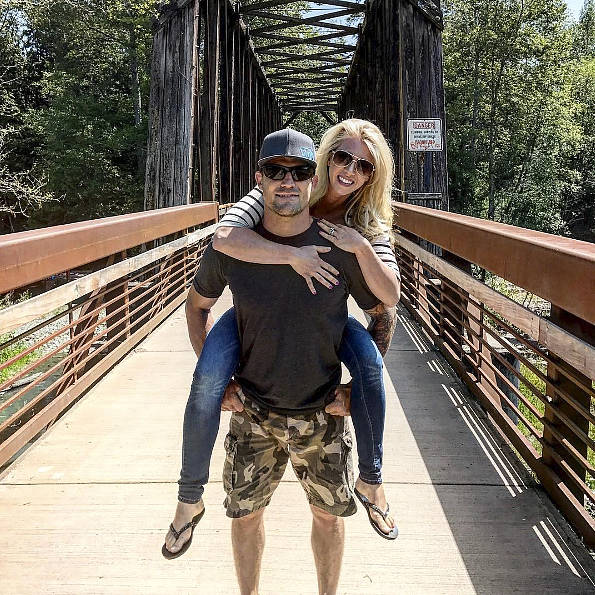 Bristol Marunde                                Bristol and Aubrey Marunde, stars of “Flip or Flop Vegas,” stand on the Dungeness Railroad Bridge last week a few days after learning their TV show was renewed for a second season on HGTV. The show focuses on purchasing, renovating and selling homes in Las Vegas.