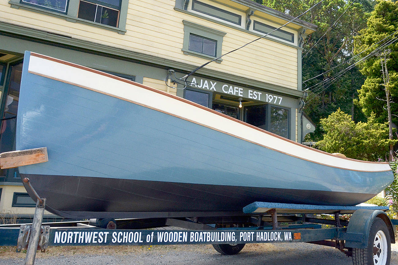 Boat-building school aims to save Port Hadlock’s Ajax Cafe