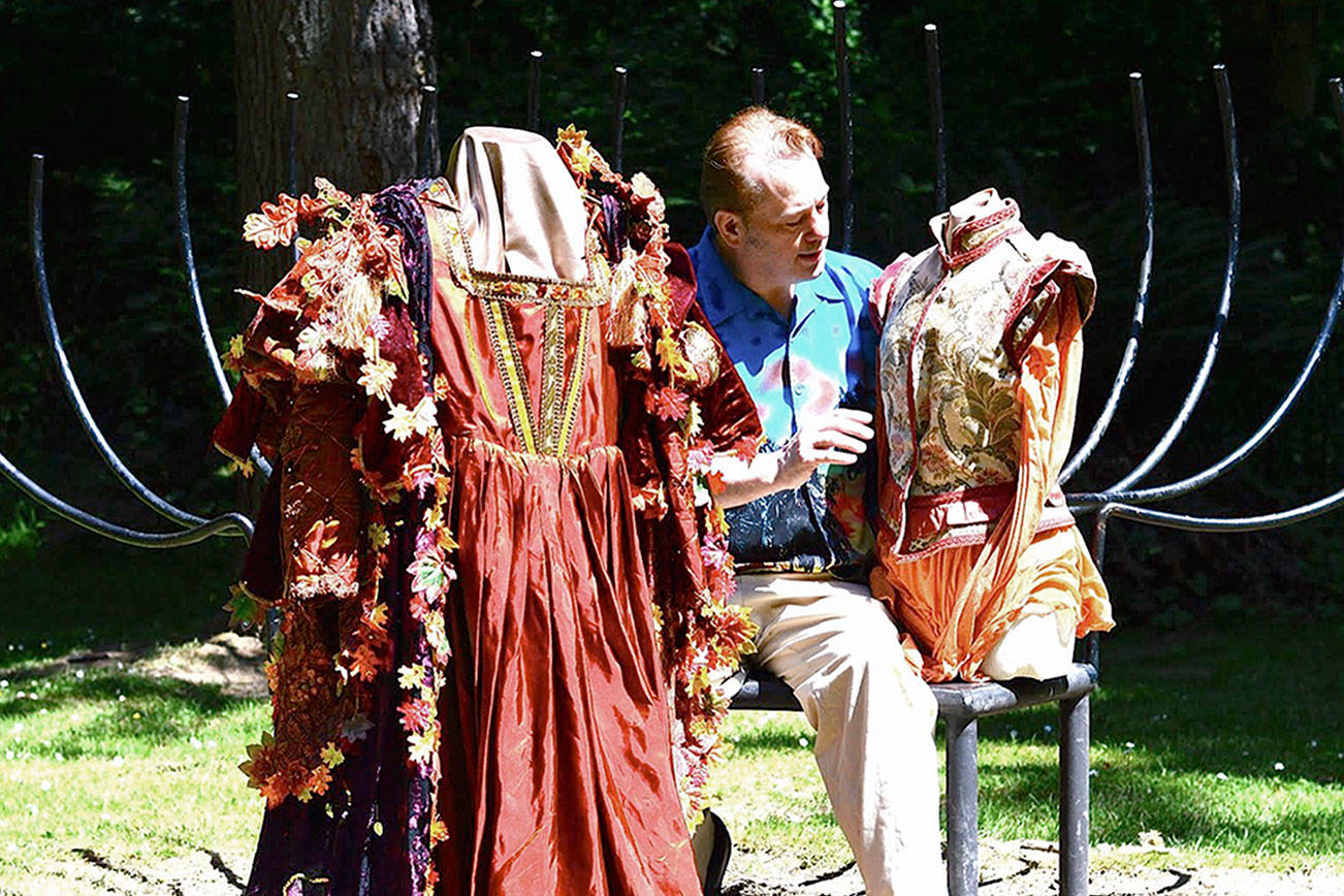 Shakespearean fashion on display: Port Angeles Fine Arts Center opens exhibit with a party